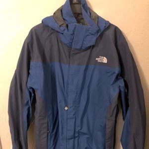 North Face Insulated Ski Jacket - Blue - Mens M